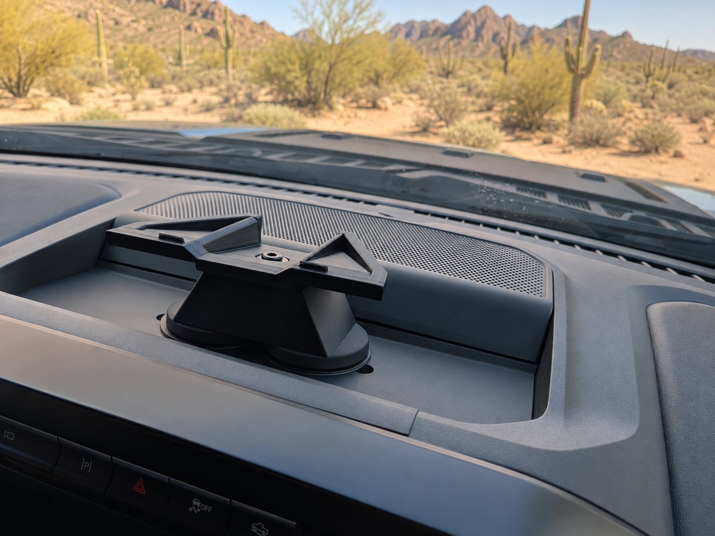 Ford F-150/250/350 No-Drill Magnetic Dash Mount for Starlink Mini