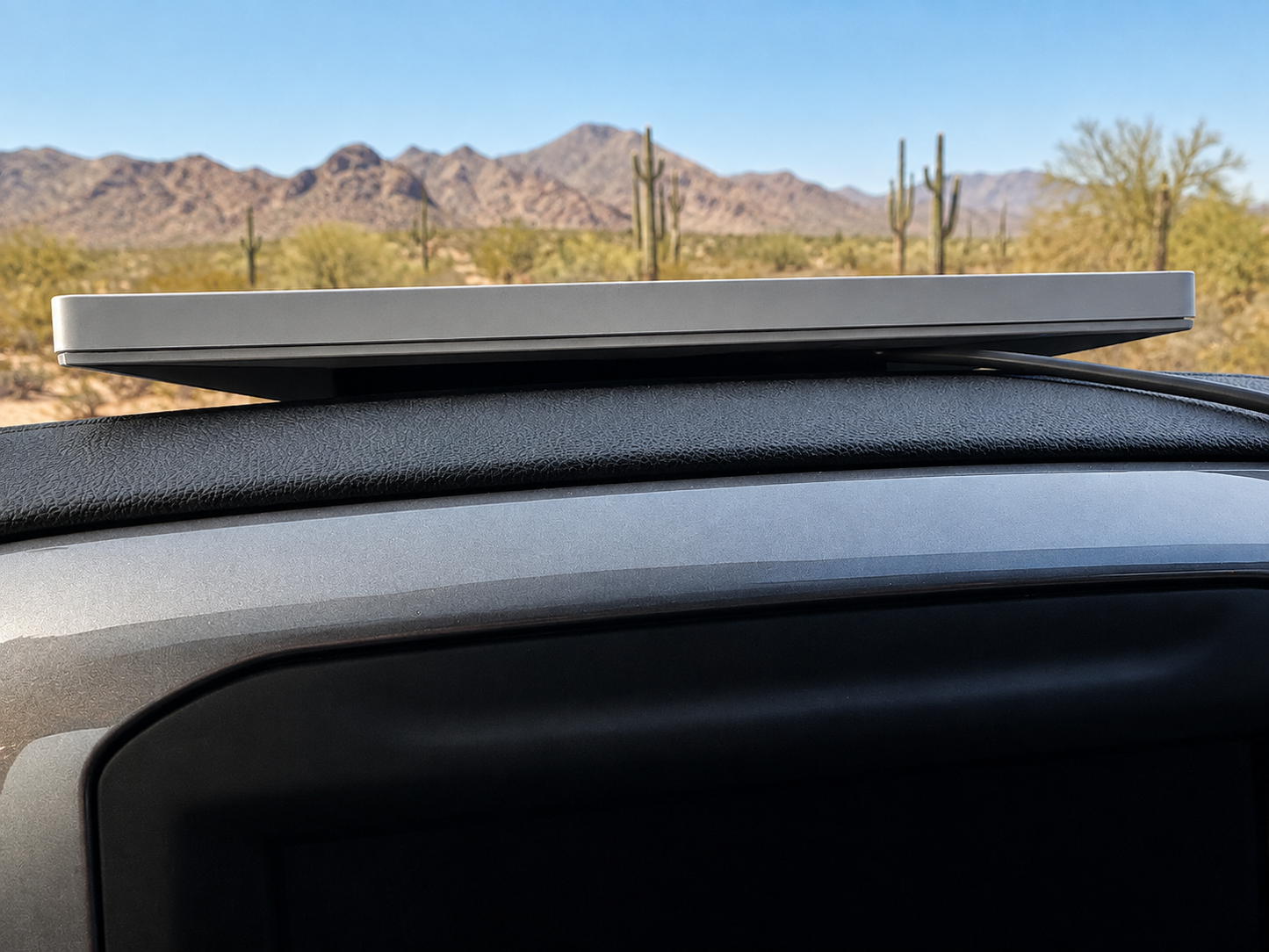Chevy & GMC Truck/SUV No-Drill Magnetic WIDE Dash Mount for Starlink Mini
