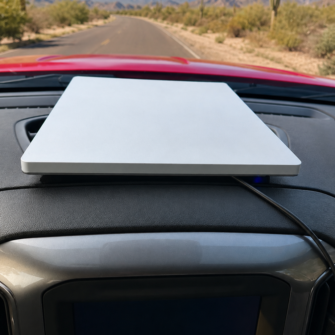 Chevy & GMC Truck/SUV No-Drill Magnetic WIDE Dash Mount for Starlink Mini