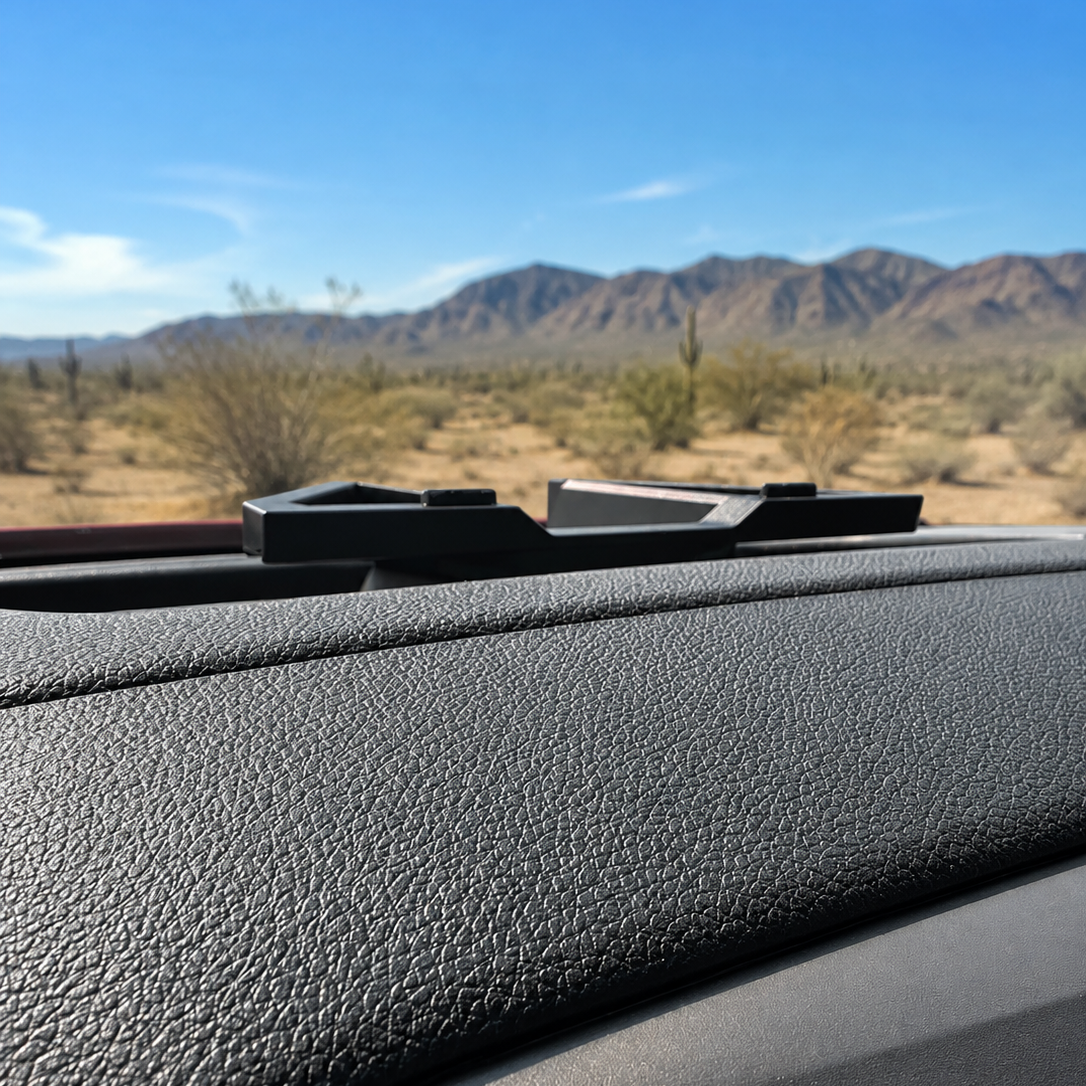 Chevy & GMC Truck/SUV No-Drill Magnetic WIDE Dash Mount for Starlink Mini