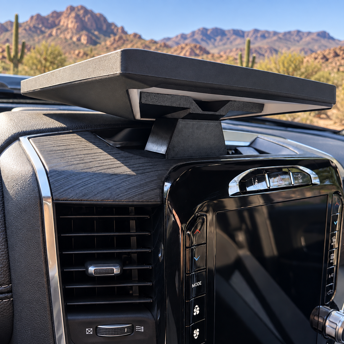 RAM Truck No-Drill Magnetic Dash Mount for Starlink Mini