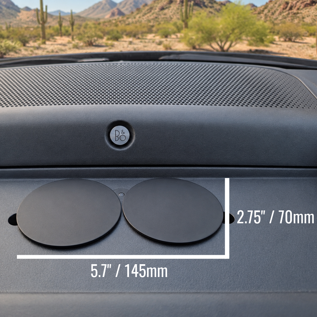 Chevy & GMC Truck/SUV No-Drill Magnetic WIDE Dash Mount for Starlink Mini