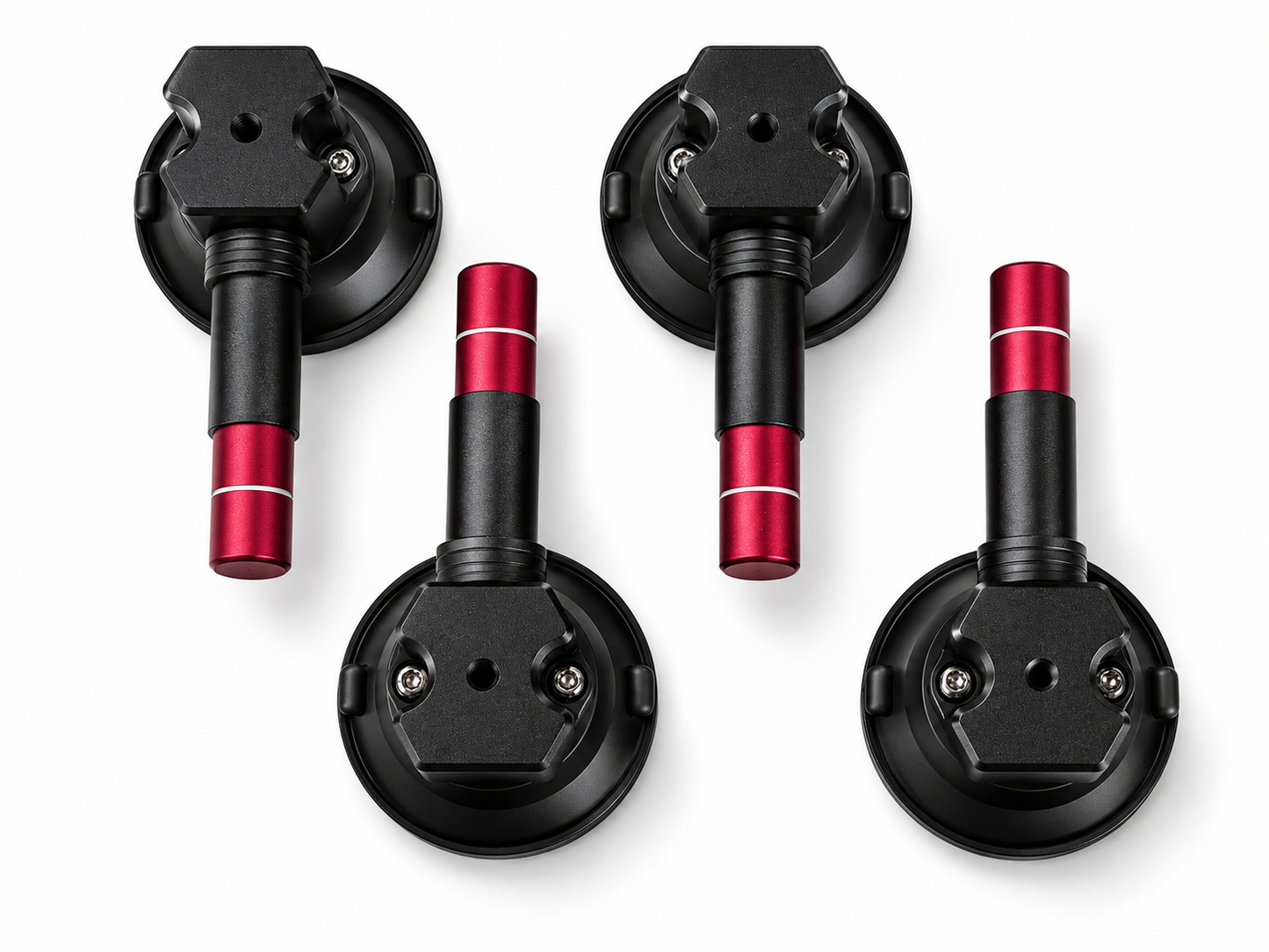 3-Inch Heavy-Duty All-Metal Suction Cup Mount with M6 Threaded Post for Starlink Mini
