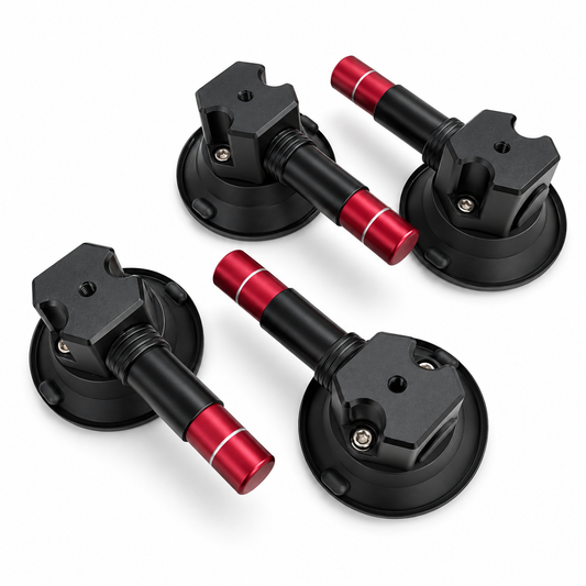 3-Inch Heavy-Duty All-Metal Suction Cup Mount with M6 Threaded Post for Starlink Mini