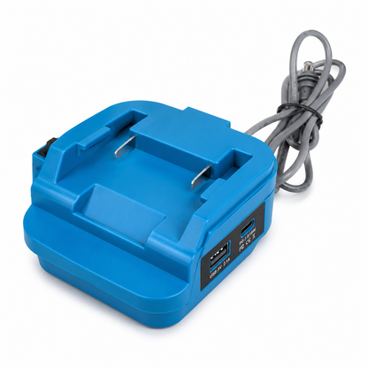 Starlink Mini Tool Battery Adapter – DeWalt, Milwaukee & Makita Battery Power Supply with USB-A, USB-C, and On/Off Switch