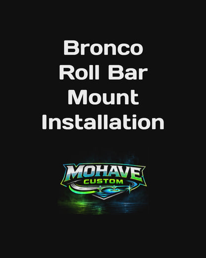 Ford Bronco 4-Door & Raptor Roll Bar Mount for Starlink Mini