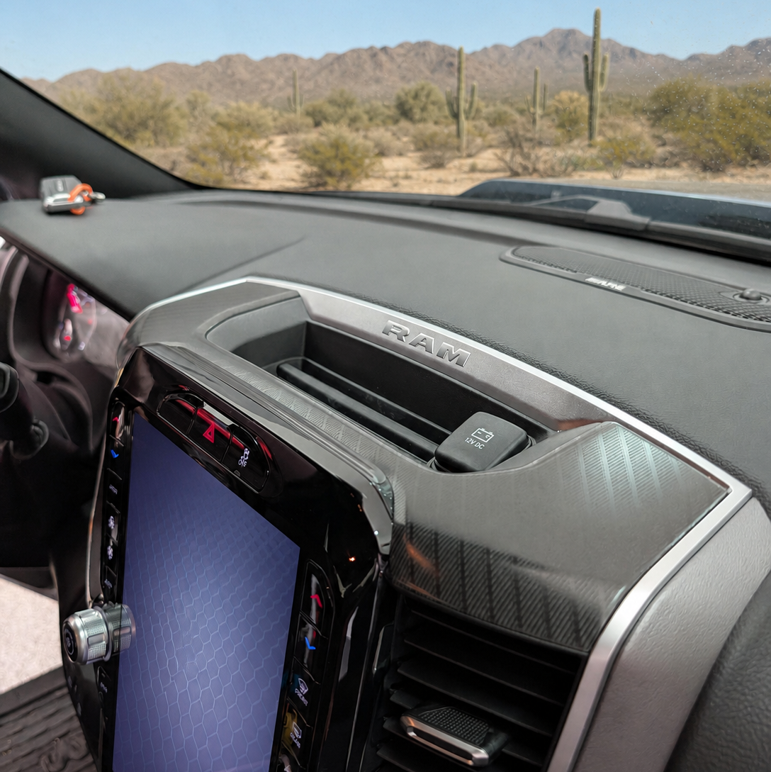 RAM Trucks No-Drill Magnetic Dash Mount for Starlink Mini