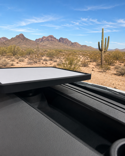 Cup Holder Dash Mount for Sprinter Van and Starlink Mini - Recessed Dashboard Storage Style