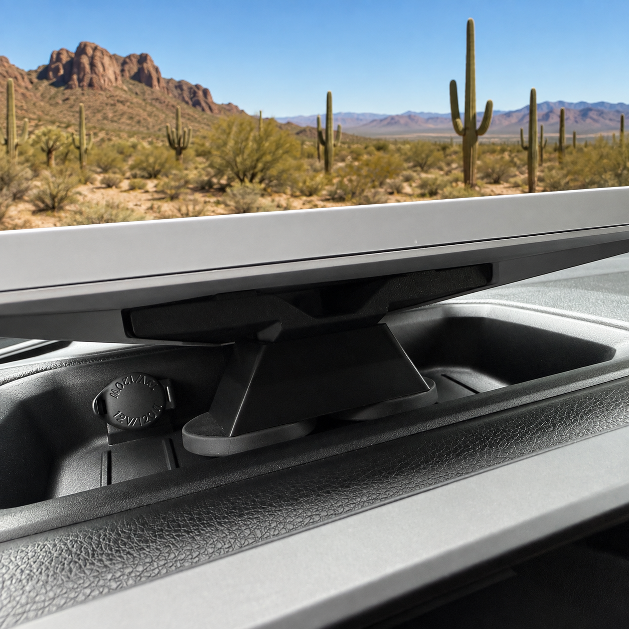 Toyota Tundra & Sequoia No-Drill Magnetic Dash Mount for Starlink Mini