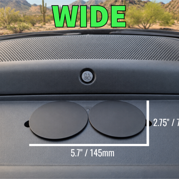 Ford Super Duty F-250/350+ No-Drill Magnetic Dash Mount for Starlink Mini