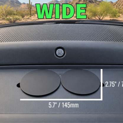Ford Super Duty F-250/350+ No-Drill Magnetic Dash Mount for Starlink Mini