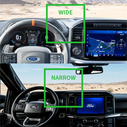 Ford F-150/SUV No-Drill Magnetic Dash Mount for Starlink Mini