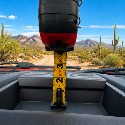 Ford Super Duty F-250/350+ No-Drill Magnetic Dash Mount for Starlink Mini